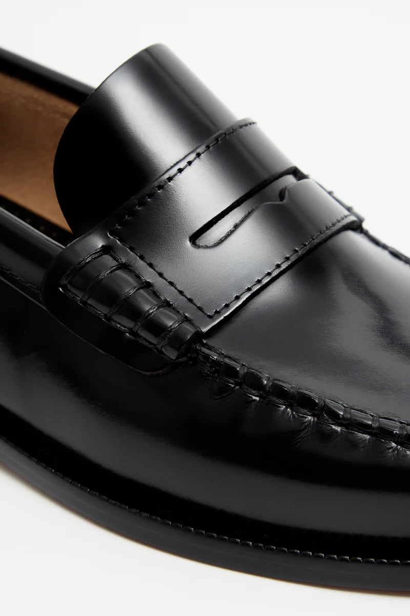 mokasíny Vega antik black