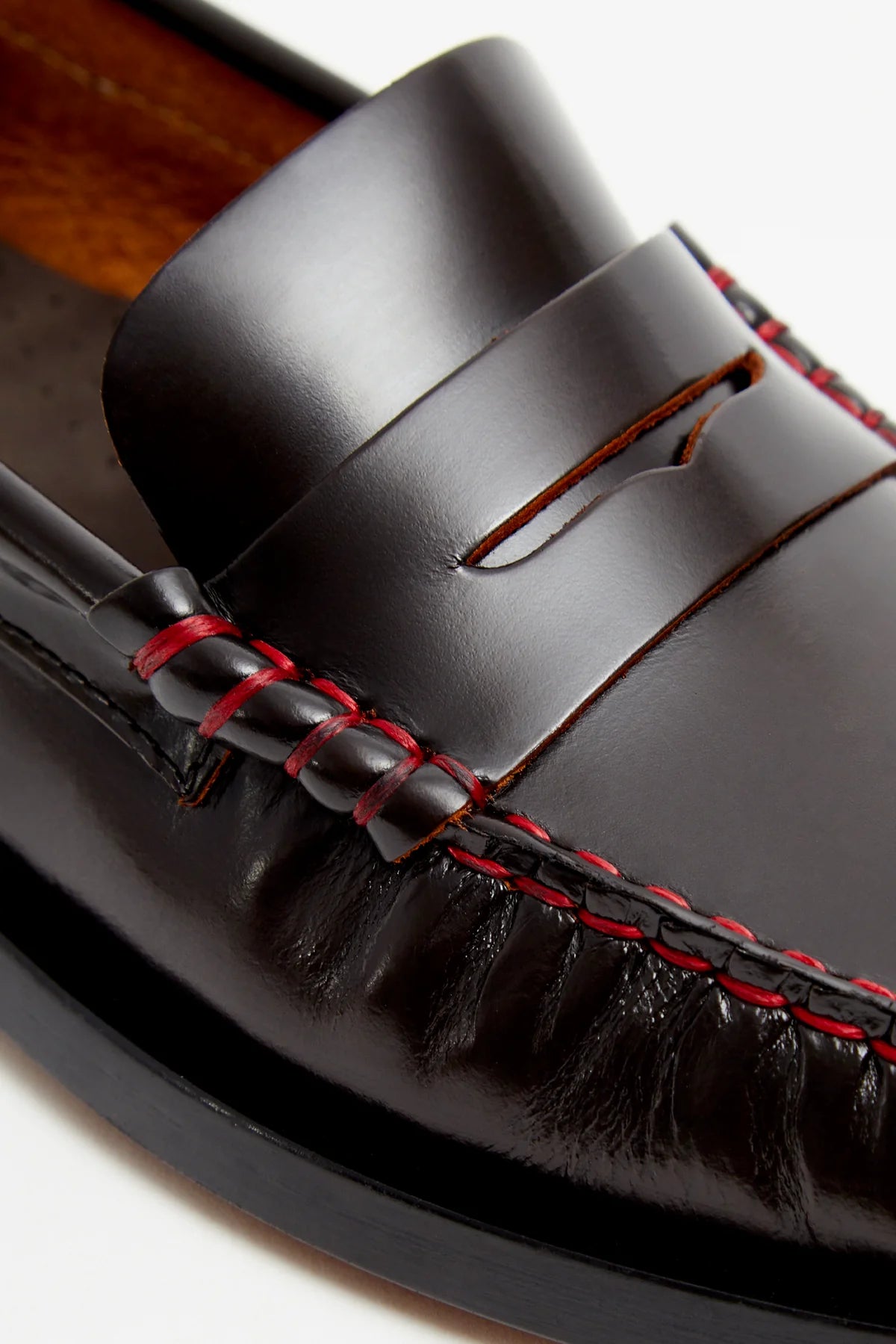 mokasíny Vega antik moka red