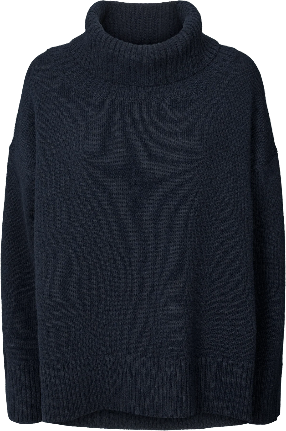 Vita vlněný svetr GOTS Midnight Blue