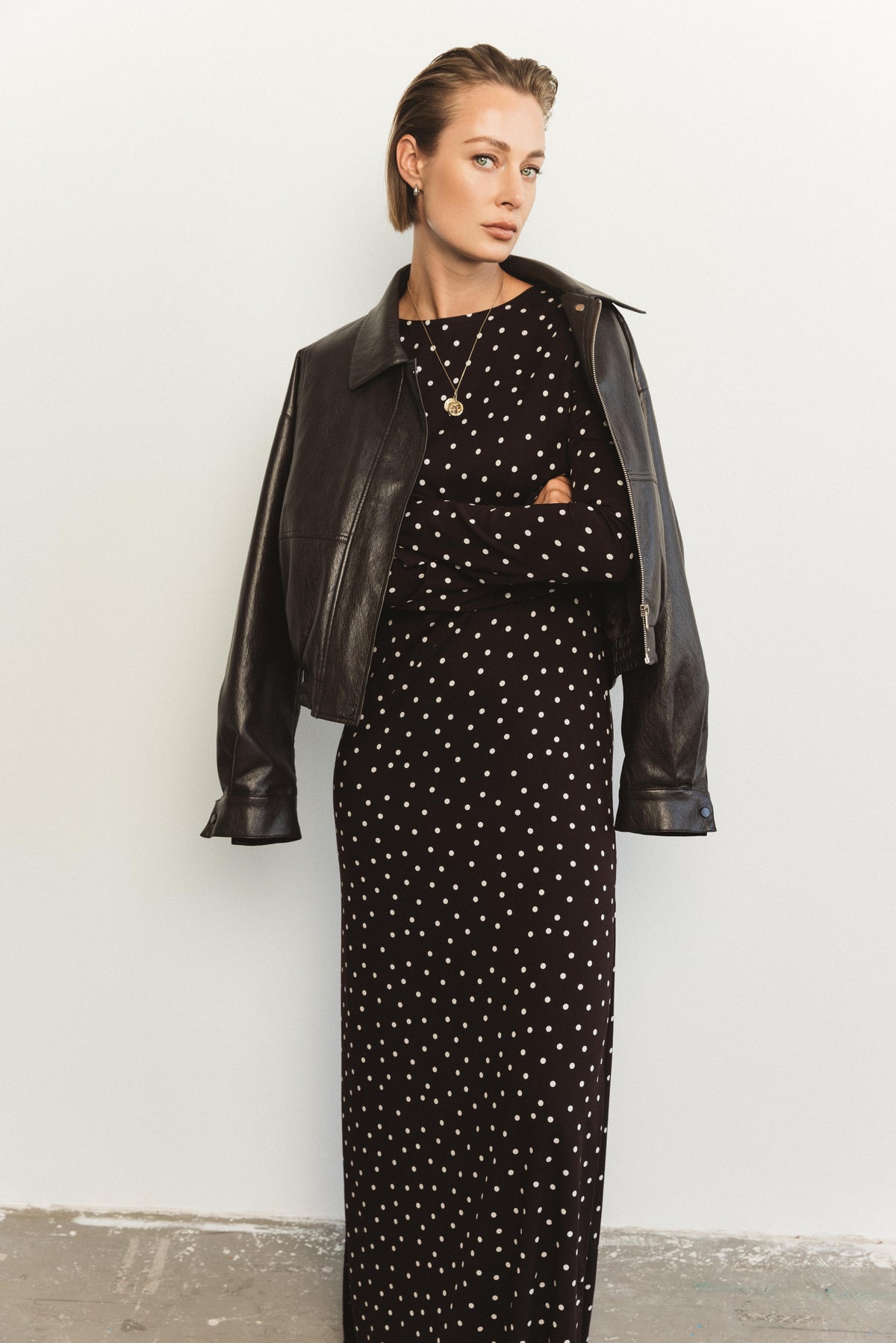 Flo dress polka dot