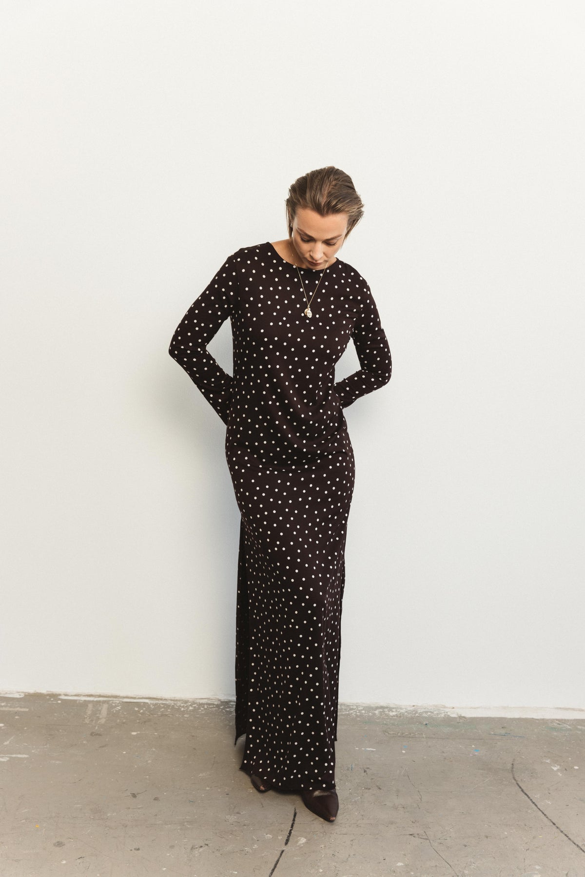 Flo dress polka dot