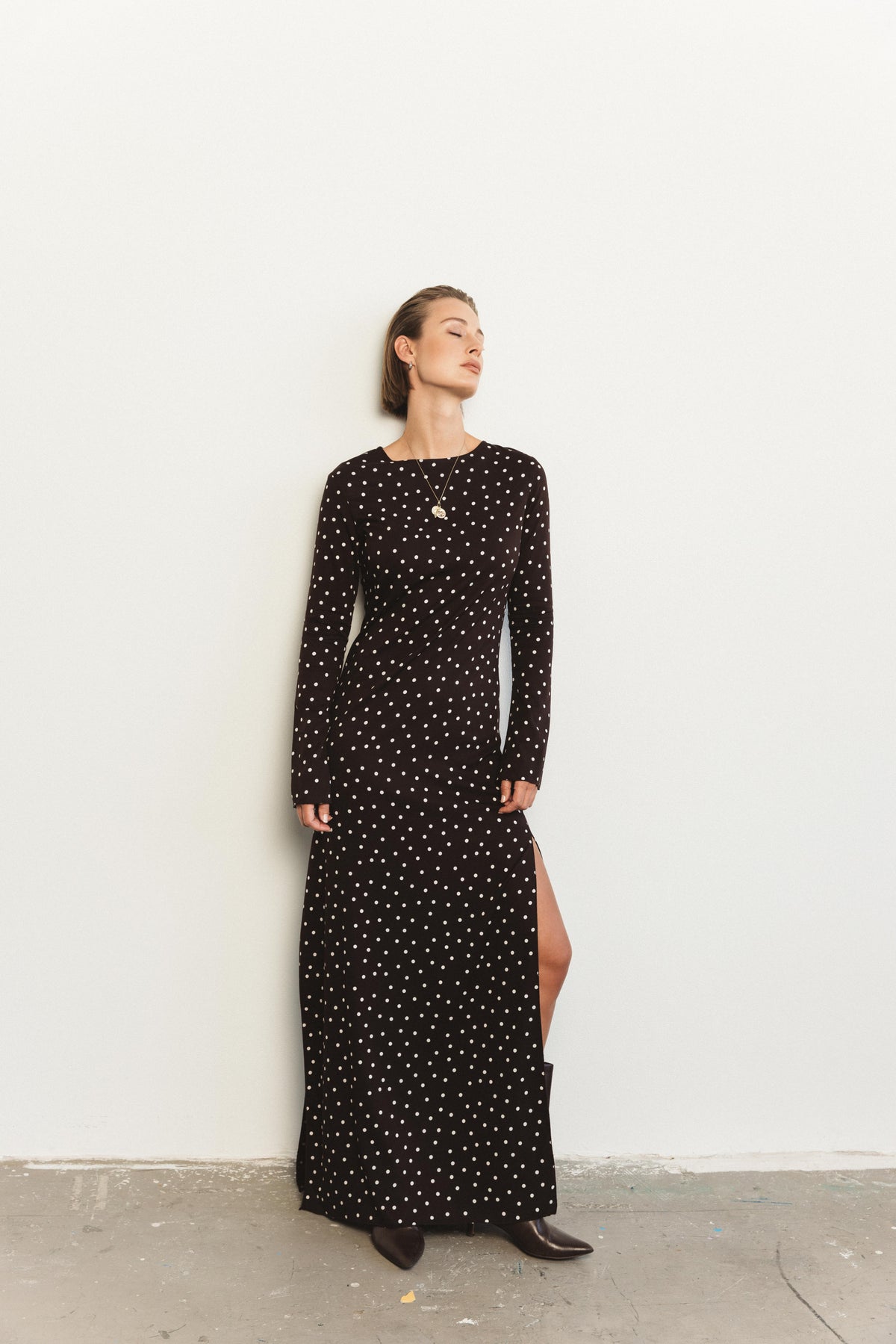 Flo dress polka dot
