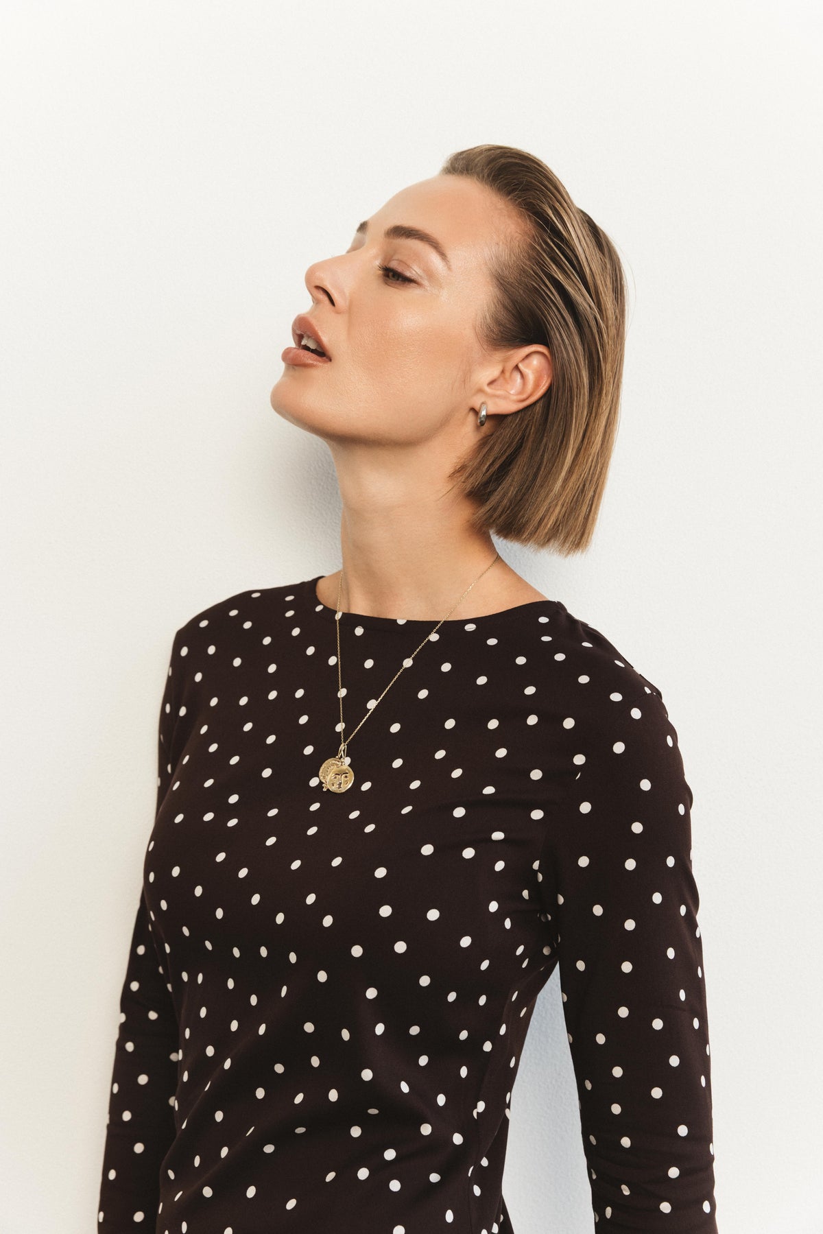 Flo dress polka dot