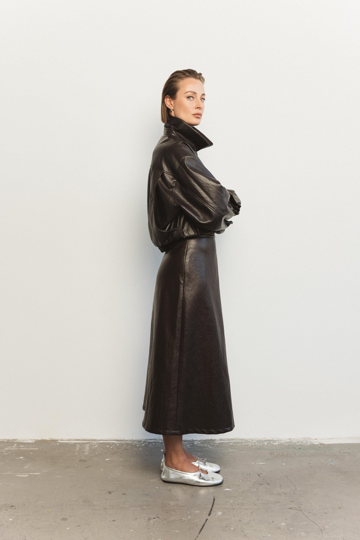 Gaia skirt espresso