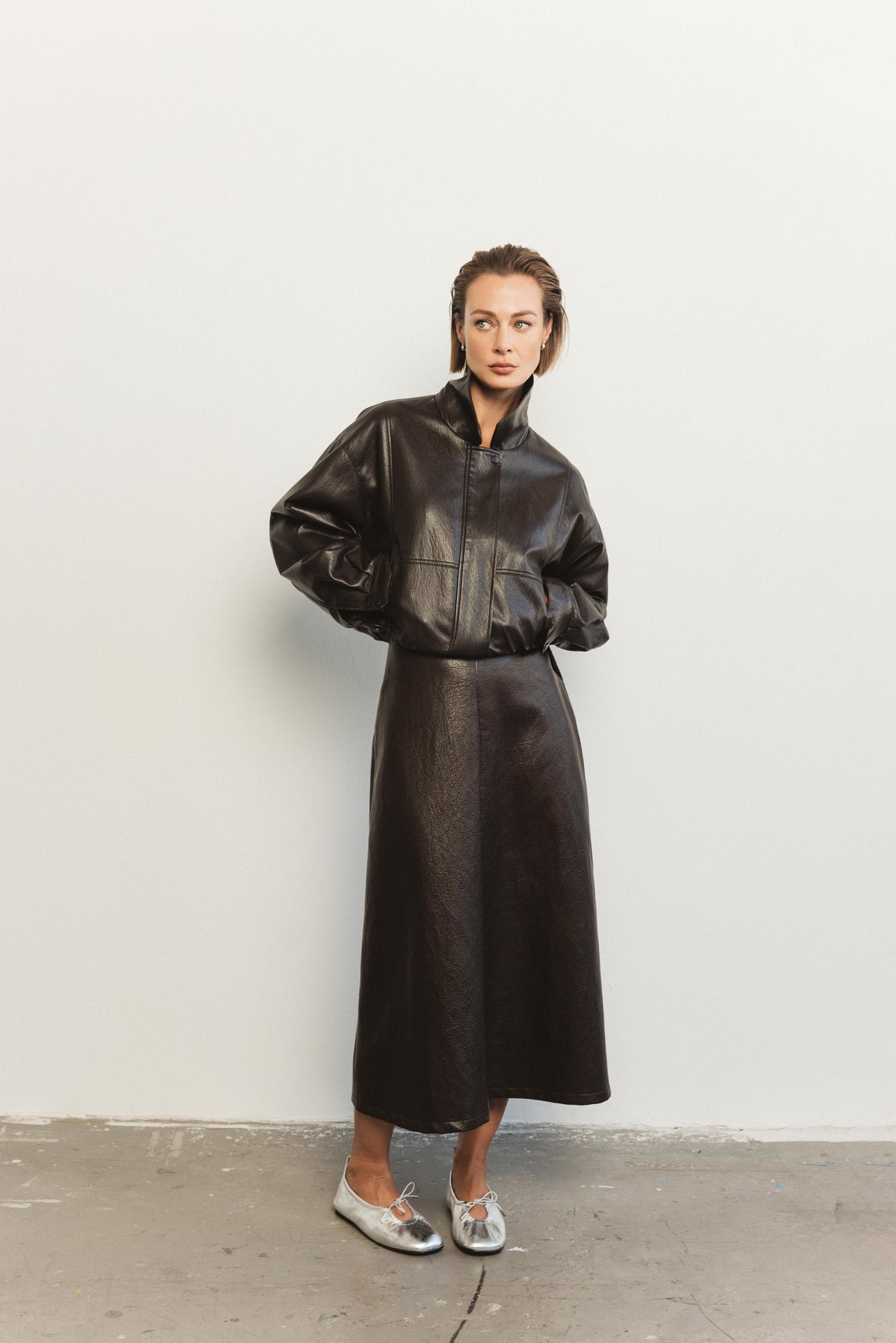 Gaia skirt espresso