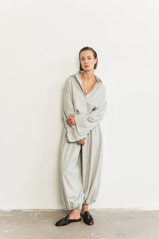 Set Toby + Balloon flanel grey – wildmoon