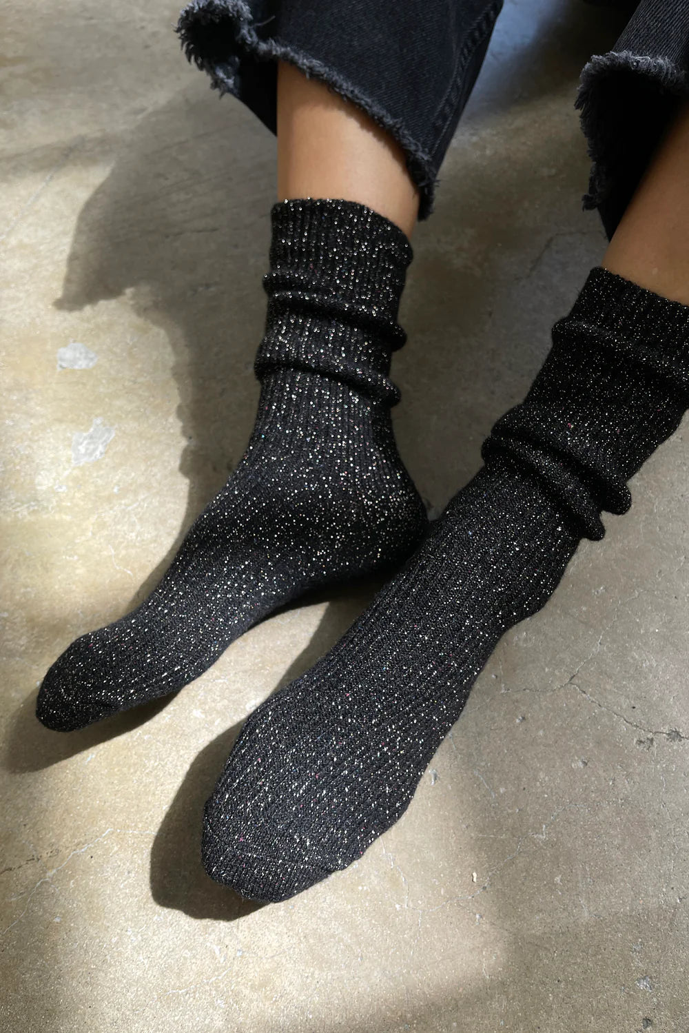 ponožky Winter sparkle starry night