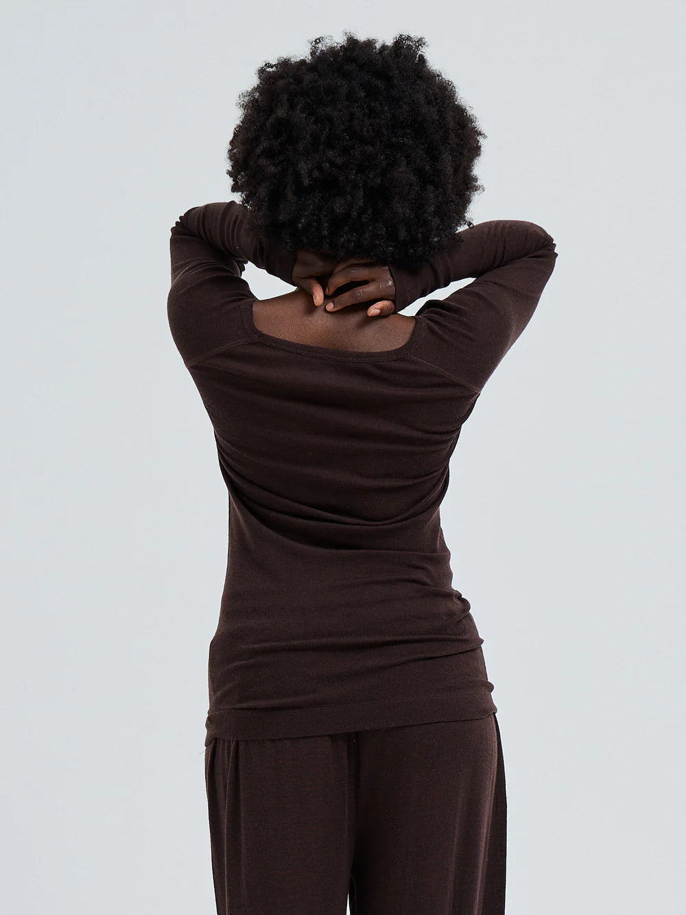 triko Woolen Jade dark brown