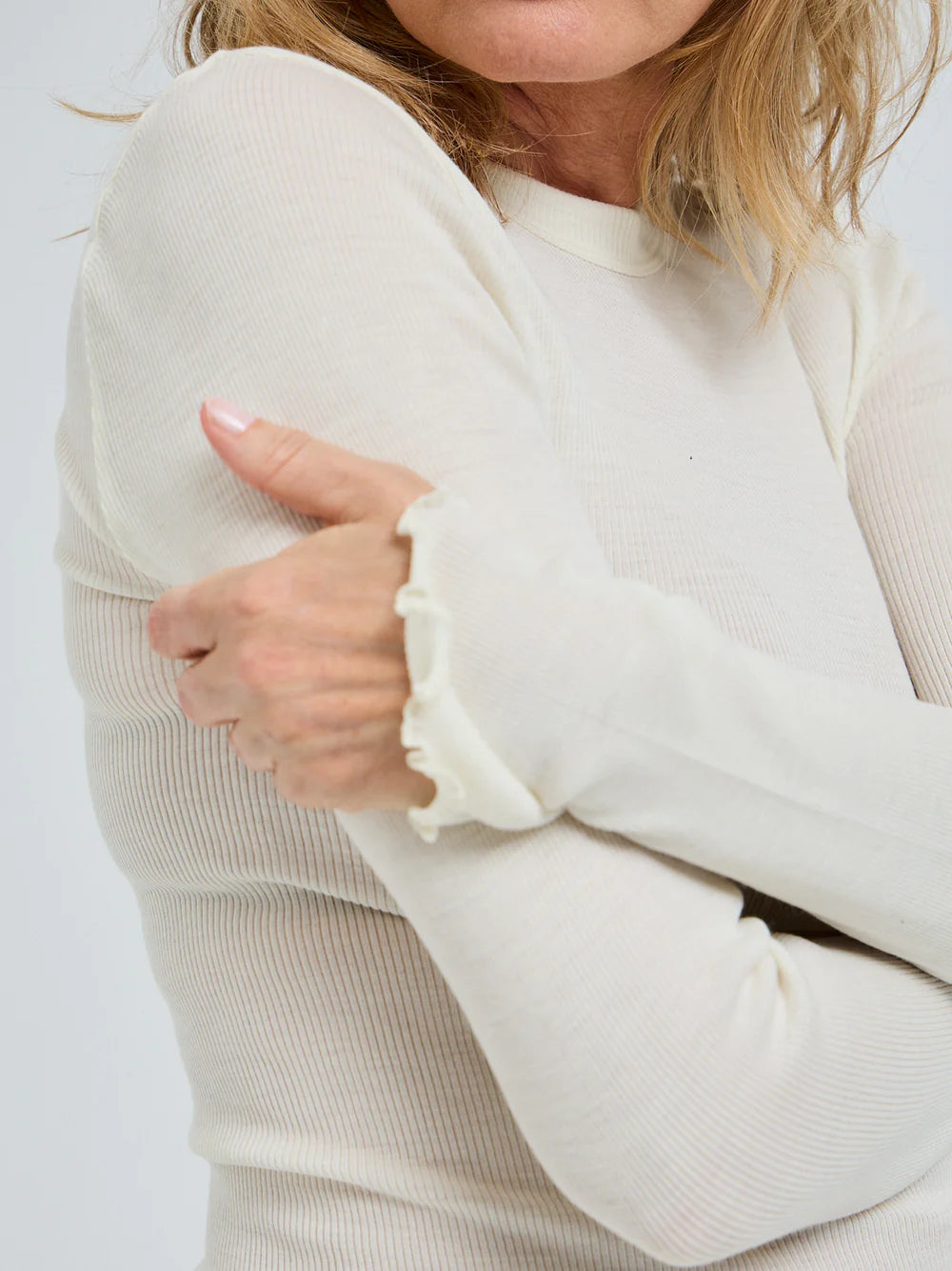 triko Wooly Long Sleeve off-white