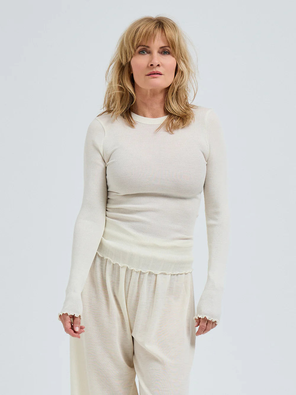 triko Wooly Long Sleeve off-white