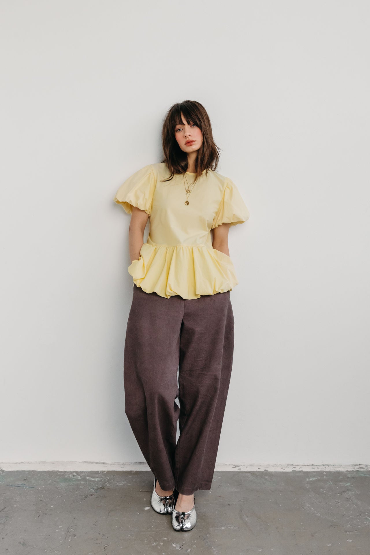 Yves Top butter yellow