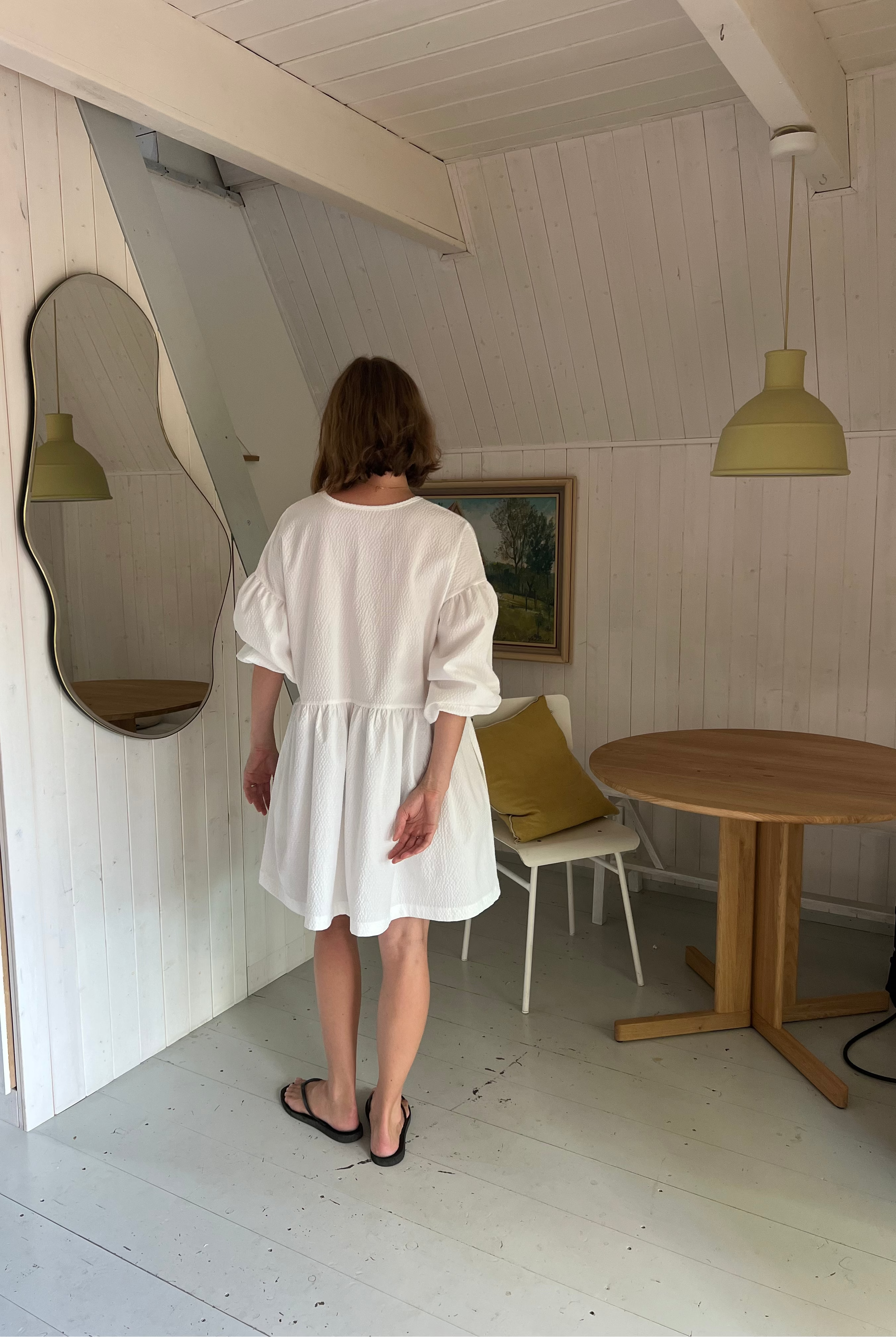 Alex mini dress white