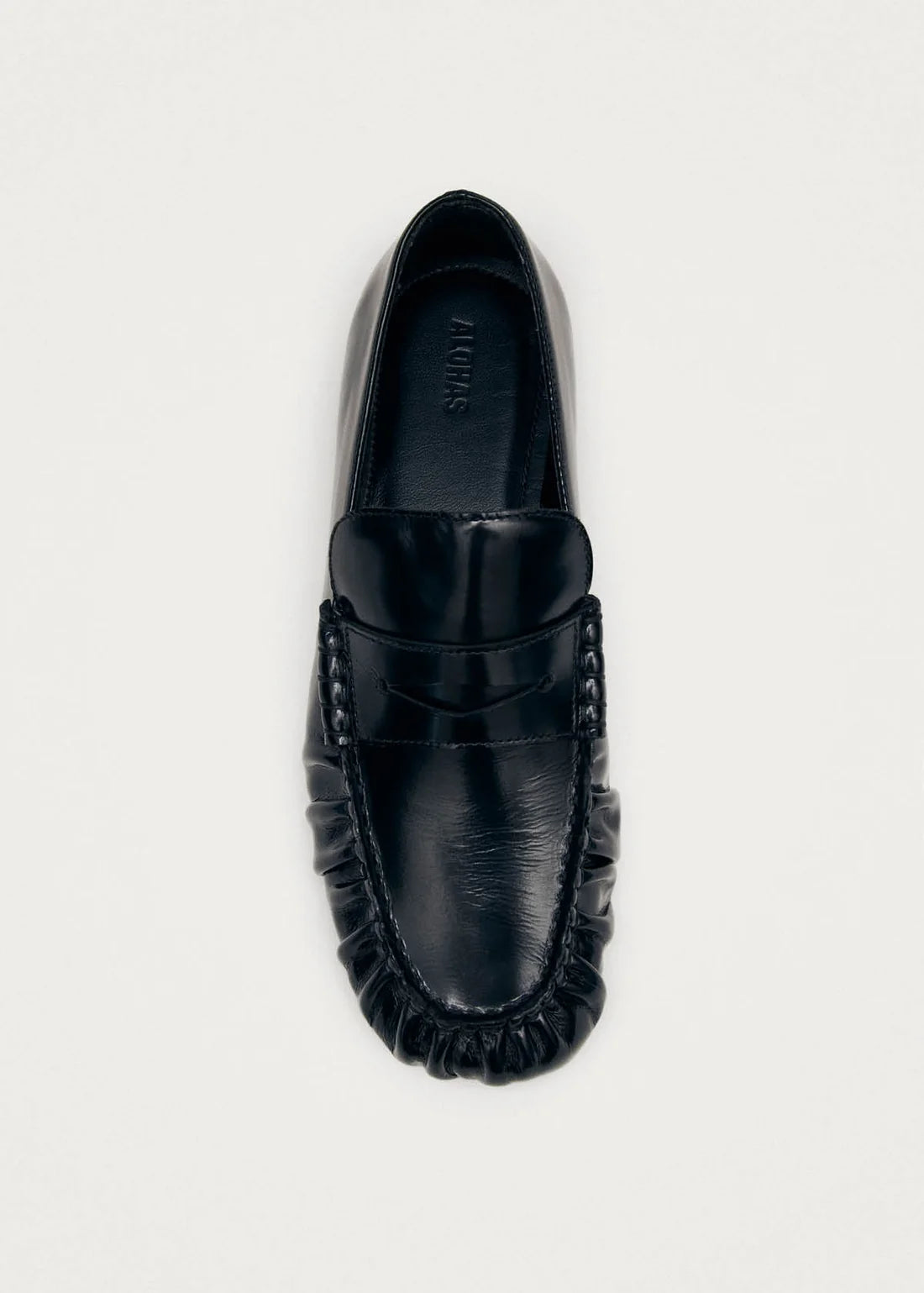 mokasíny Aven black leather