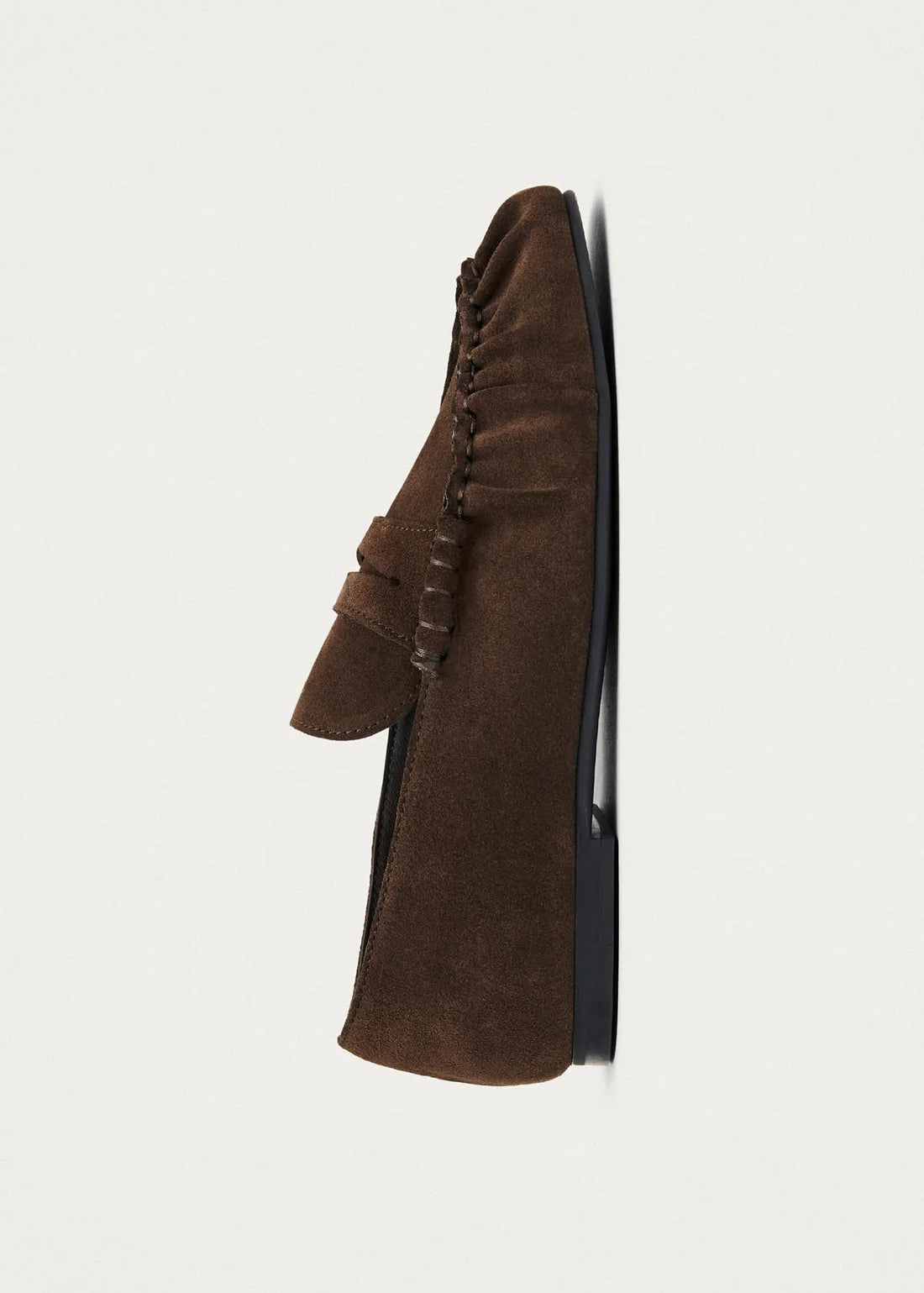 mokasíny Aven suede brown leather