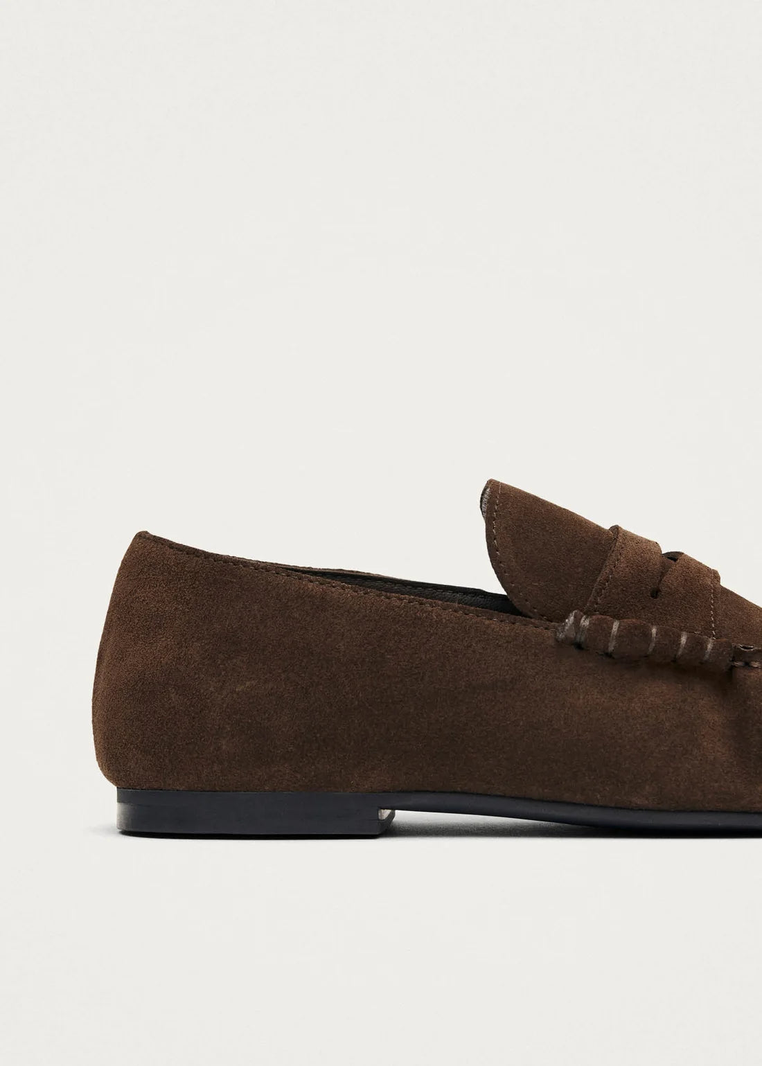 mokasíny Aven suede brown leather