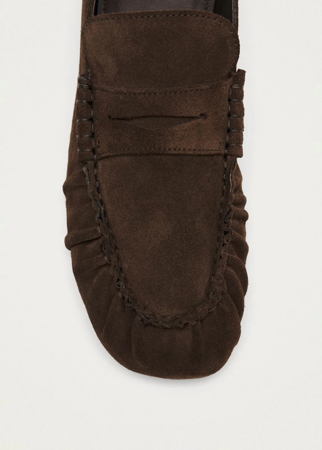 mokasíny Aven suede brown leather