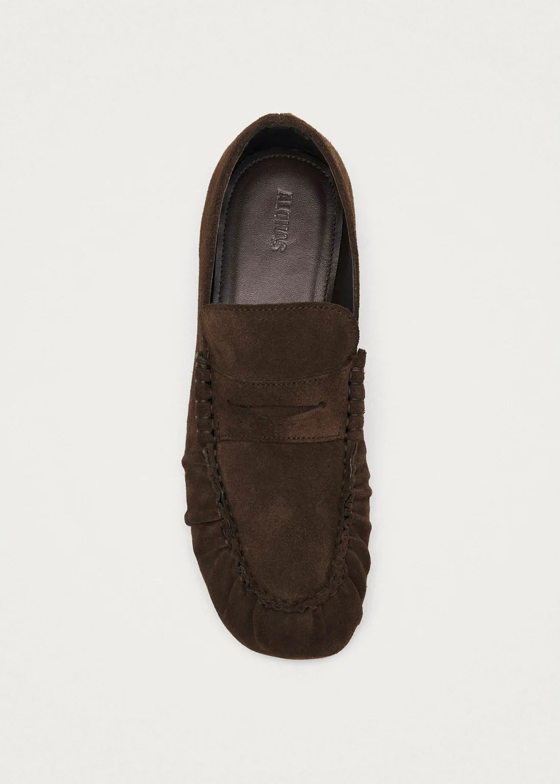 mokasíny Aven suede brown leather
