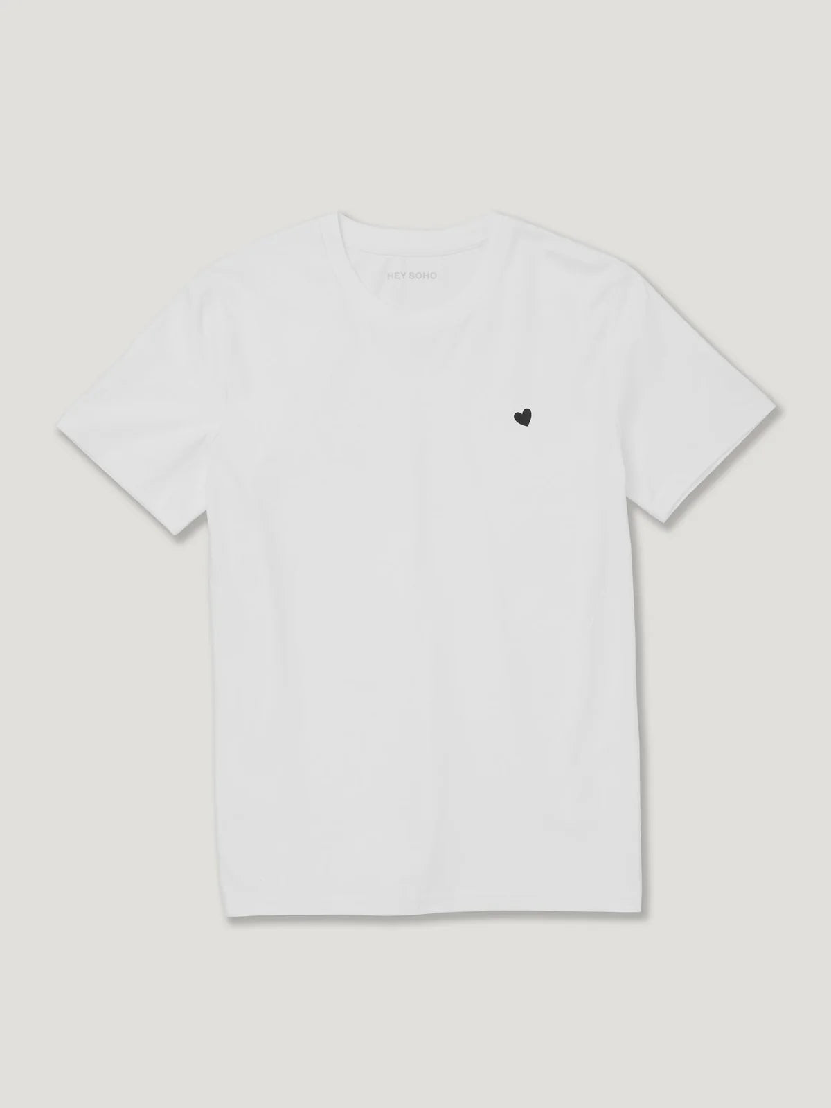 triko Black Heart offwhite