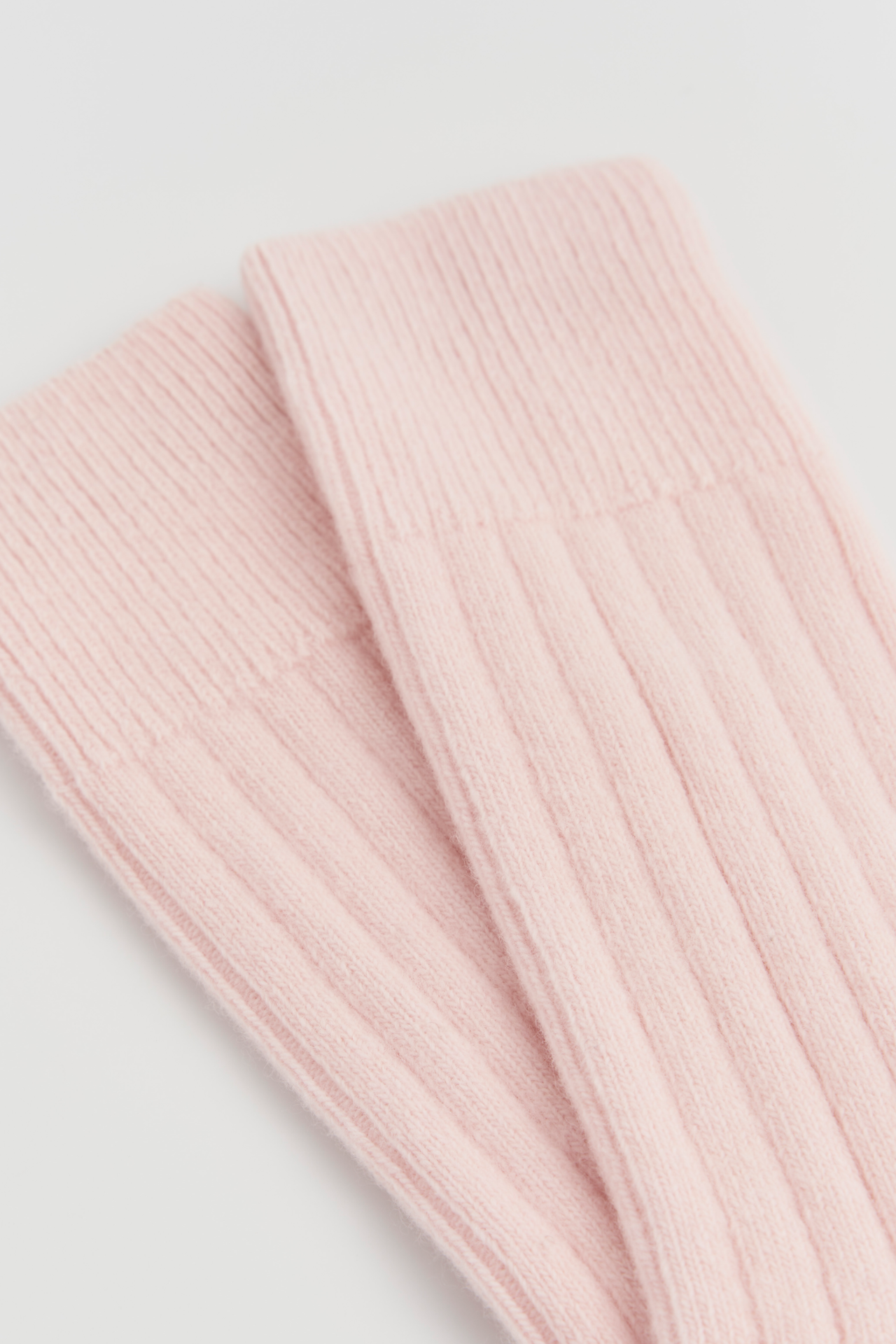 Merino Bed Socks - Frosting Pink