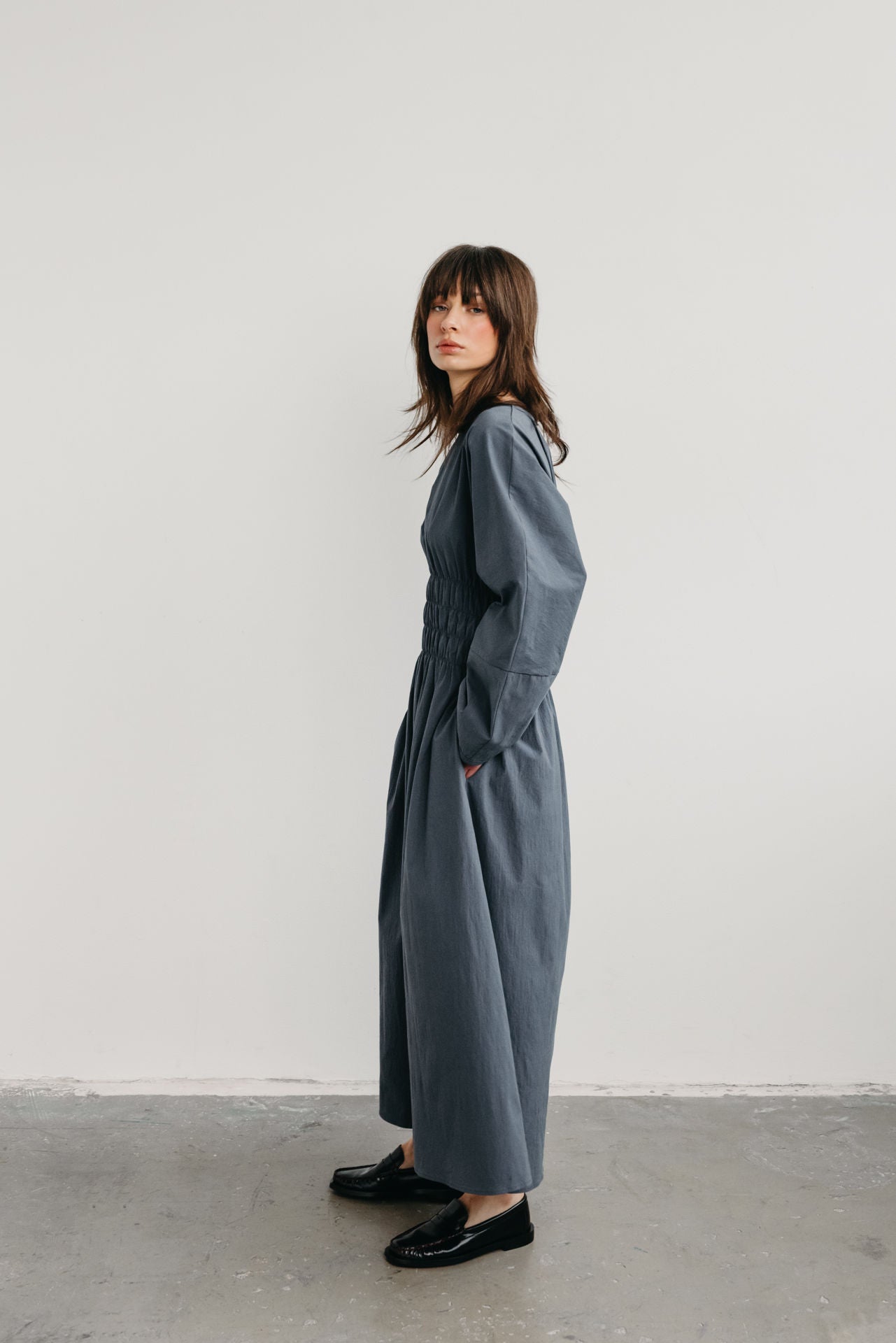 Claude Dress storm blue