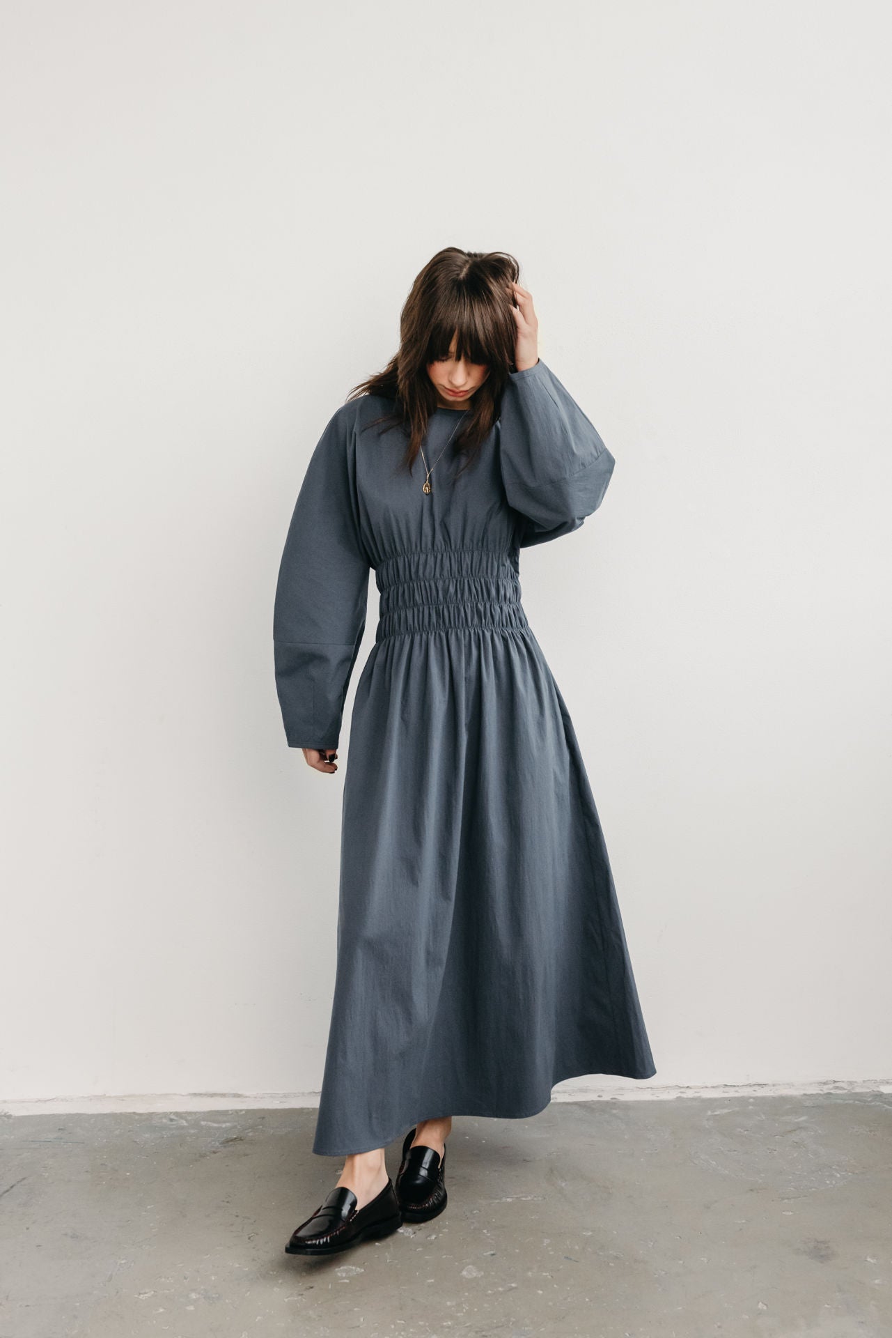 Claude Dress storm blue