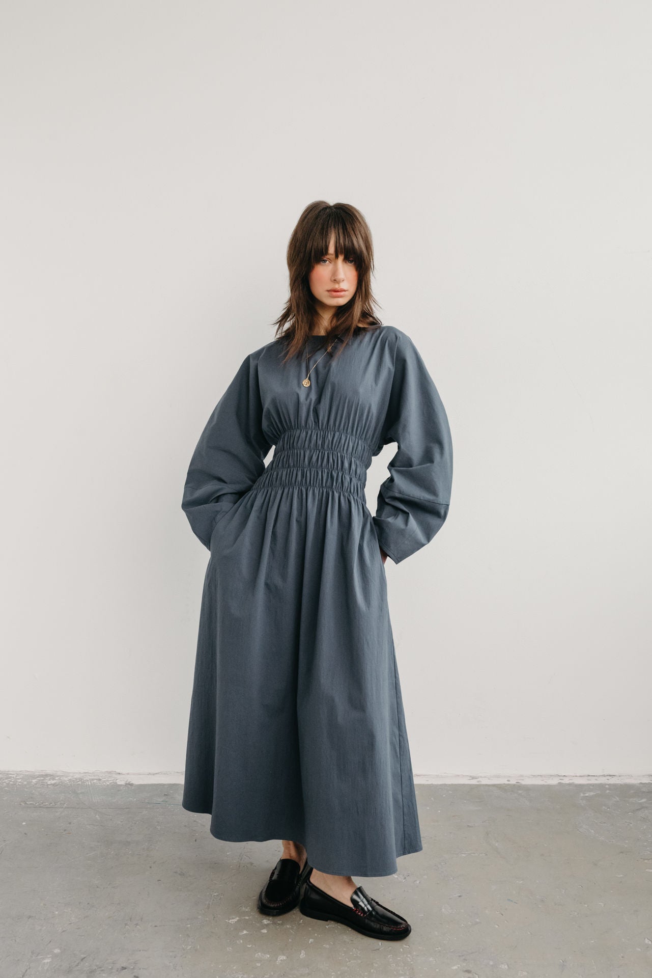 Claude Dress storm blue