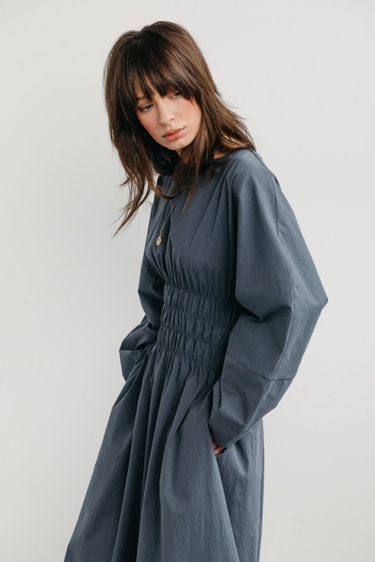 Claude Dress storm blue