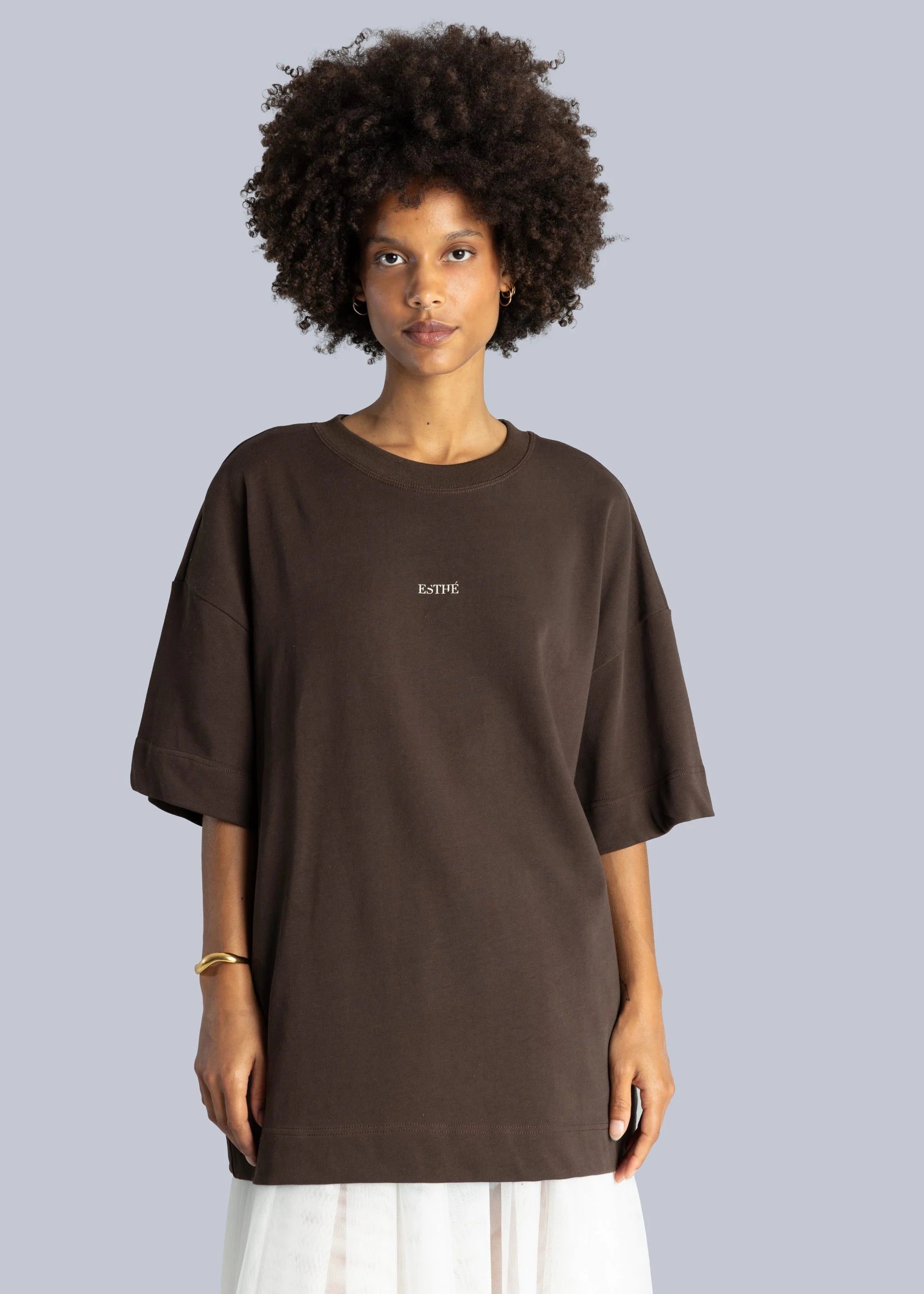 tričko Logo Print Cotton