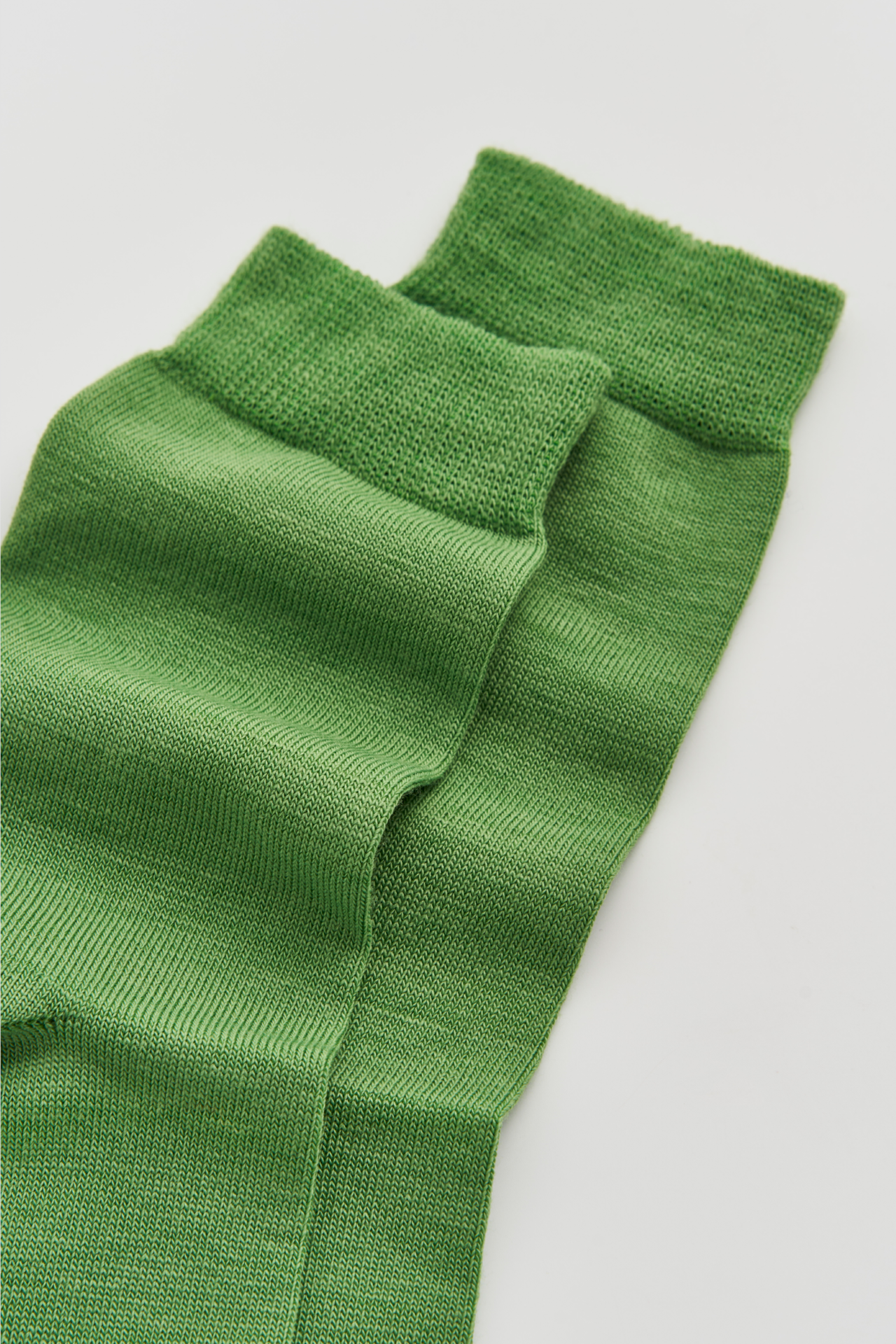Merino Socks - Grass Green