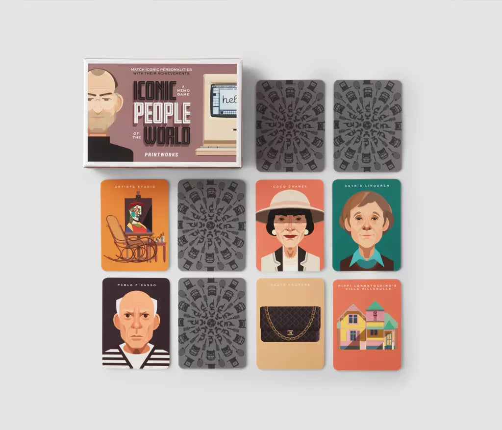 Memo game - iconic people