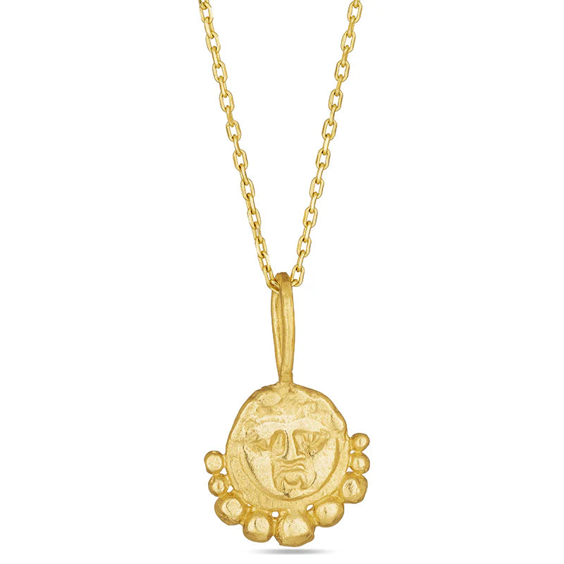 Gorgon Protection amulet 18k