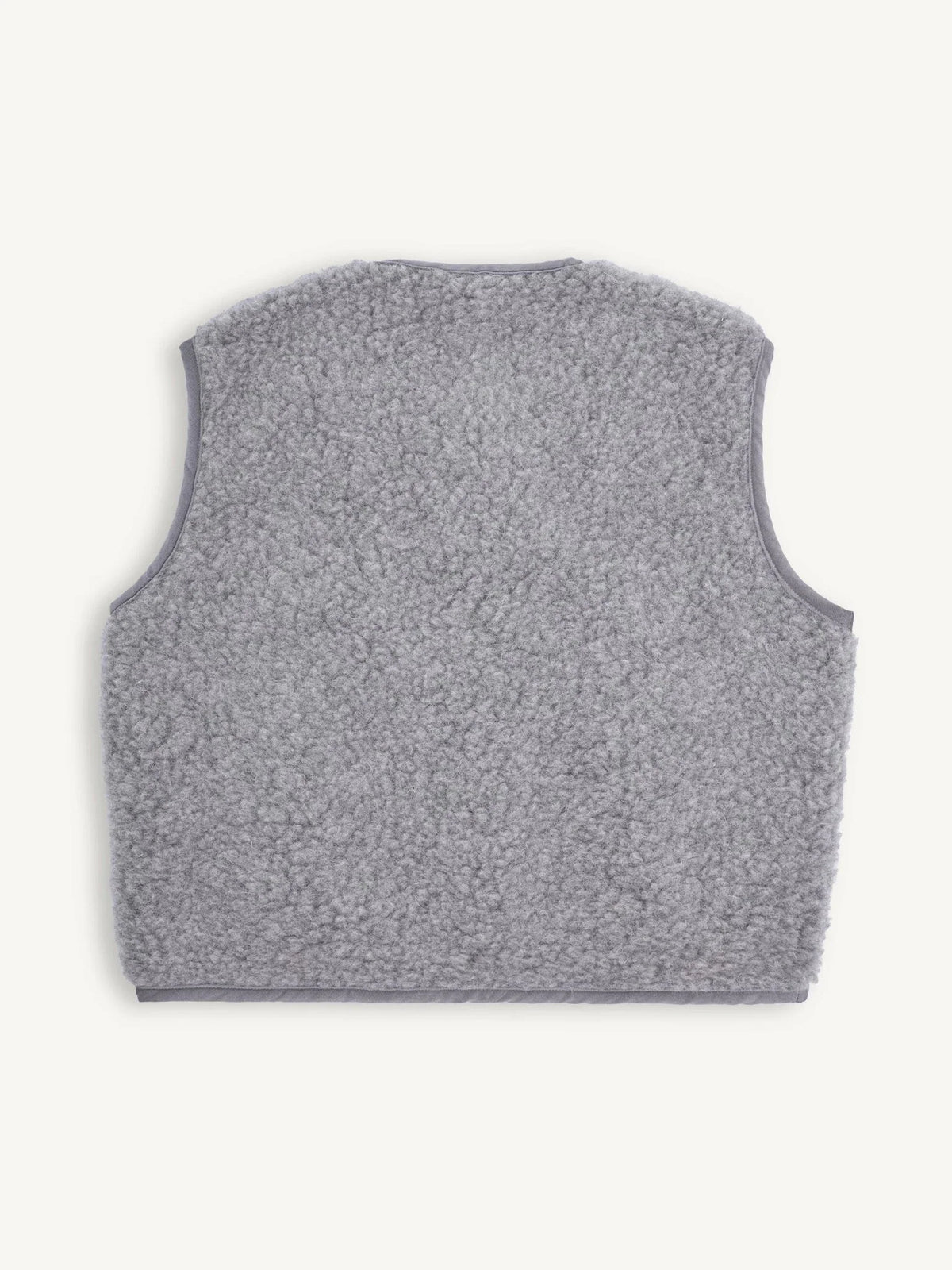 Vesta z vlny Stone Grey