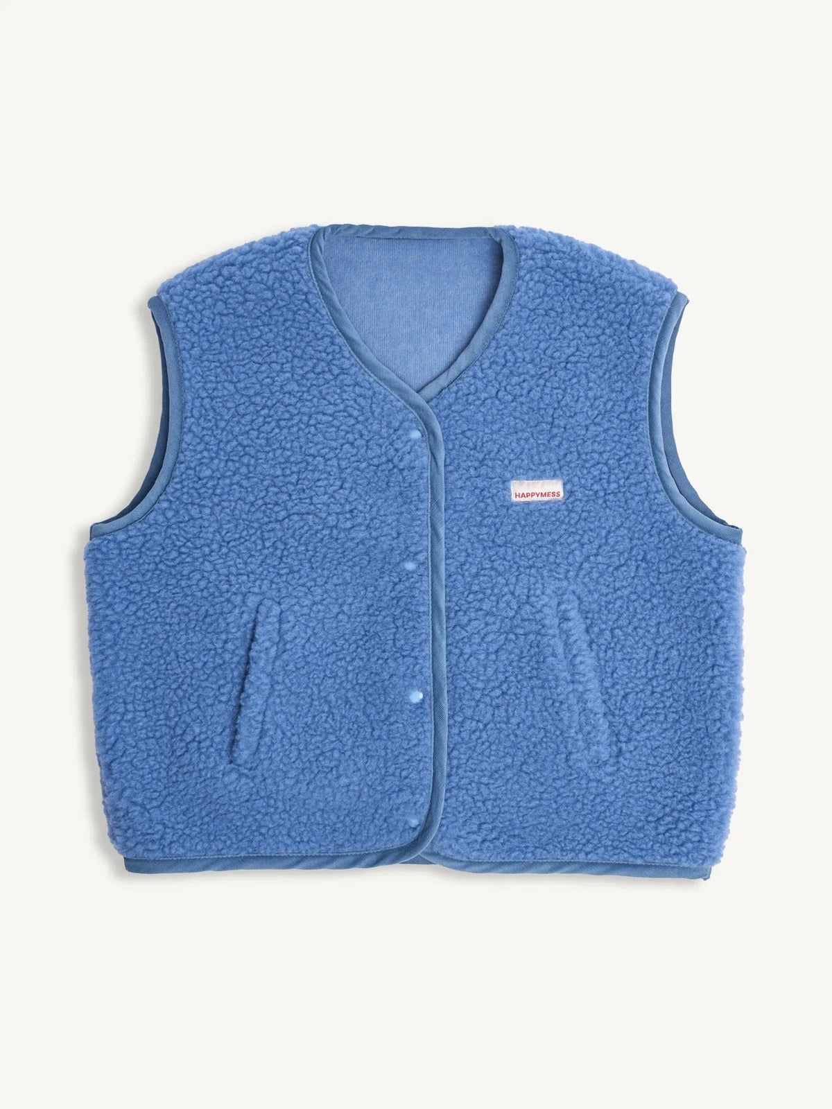 Vesta z vlny Ice Blue
