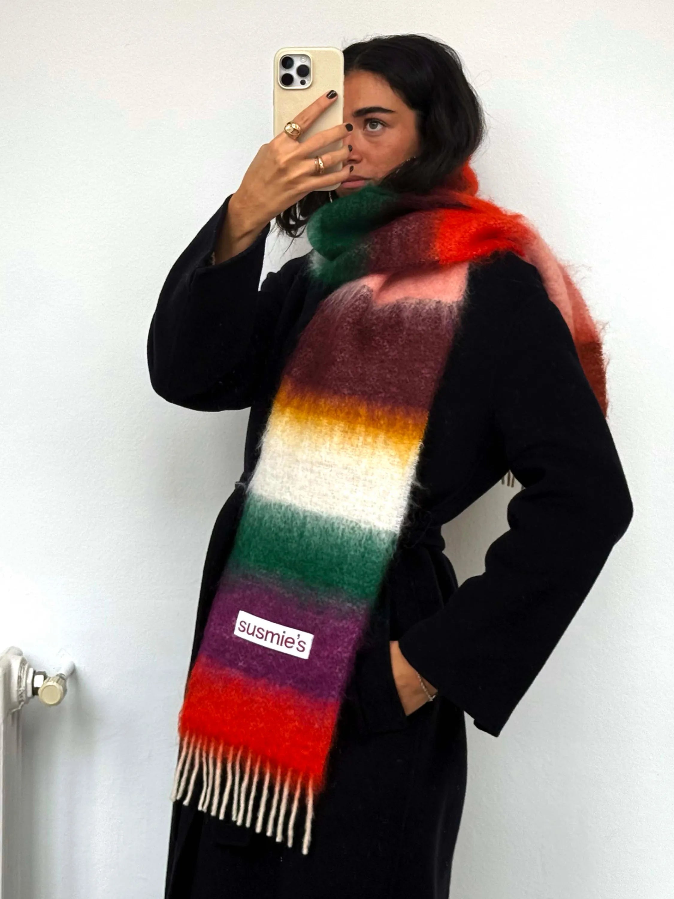 šála z mohéru a vlny Sunday kind of love