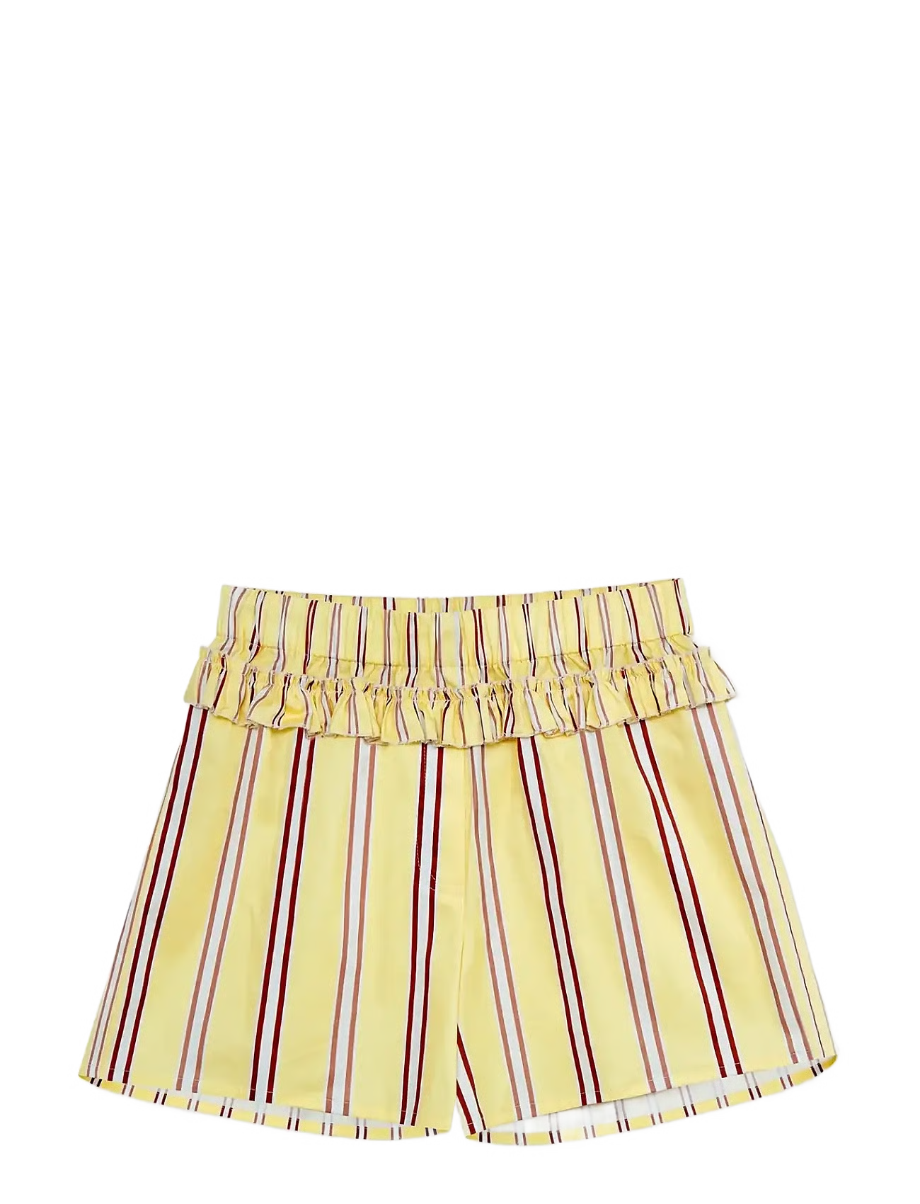 caos butter striped poplin boxer shorts