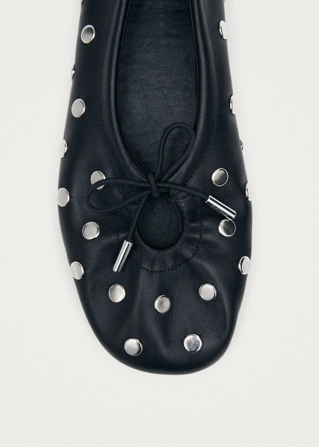 baleríny rosalind all studs black leather