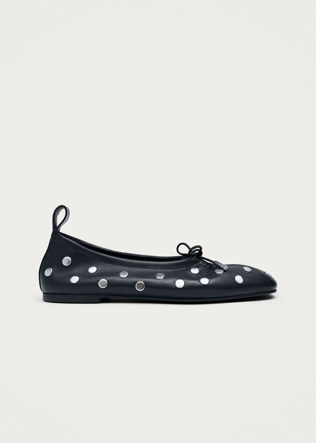 baleríny rosalind all studs black leather
