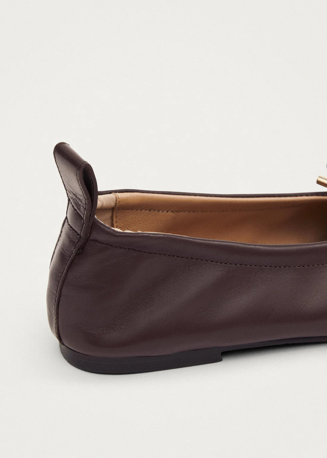 ballet flats rosalind brown leather