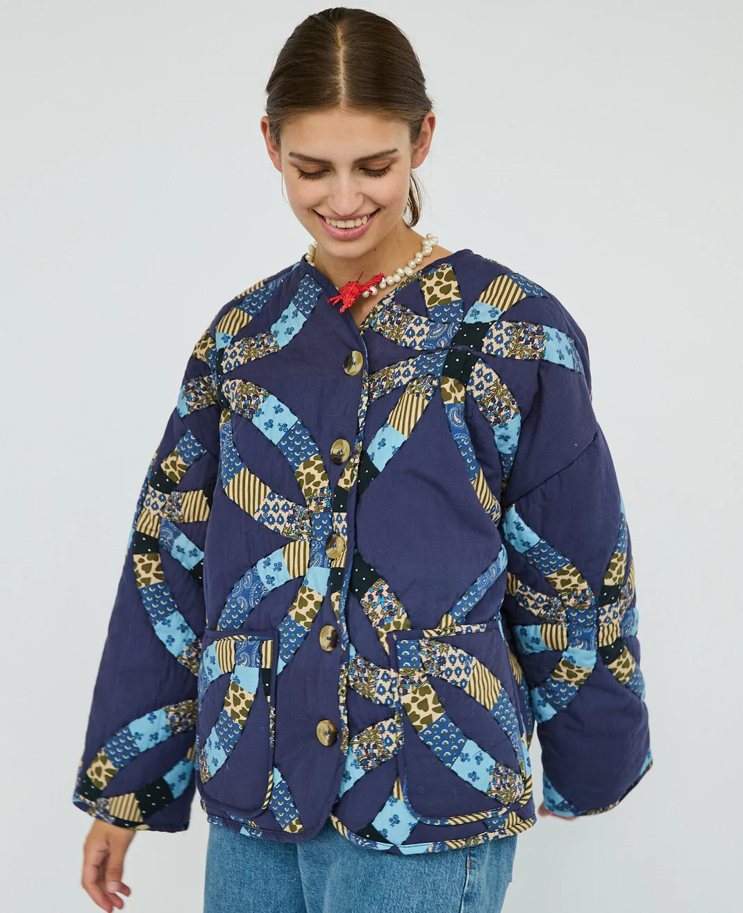 bunda Sade Jacket - Blue Circle