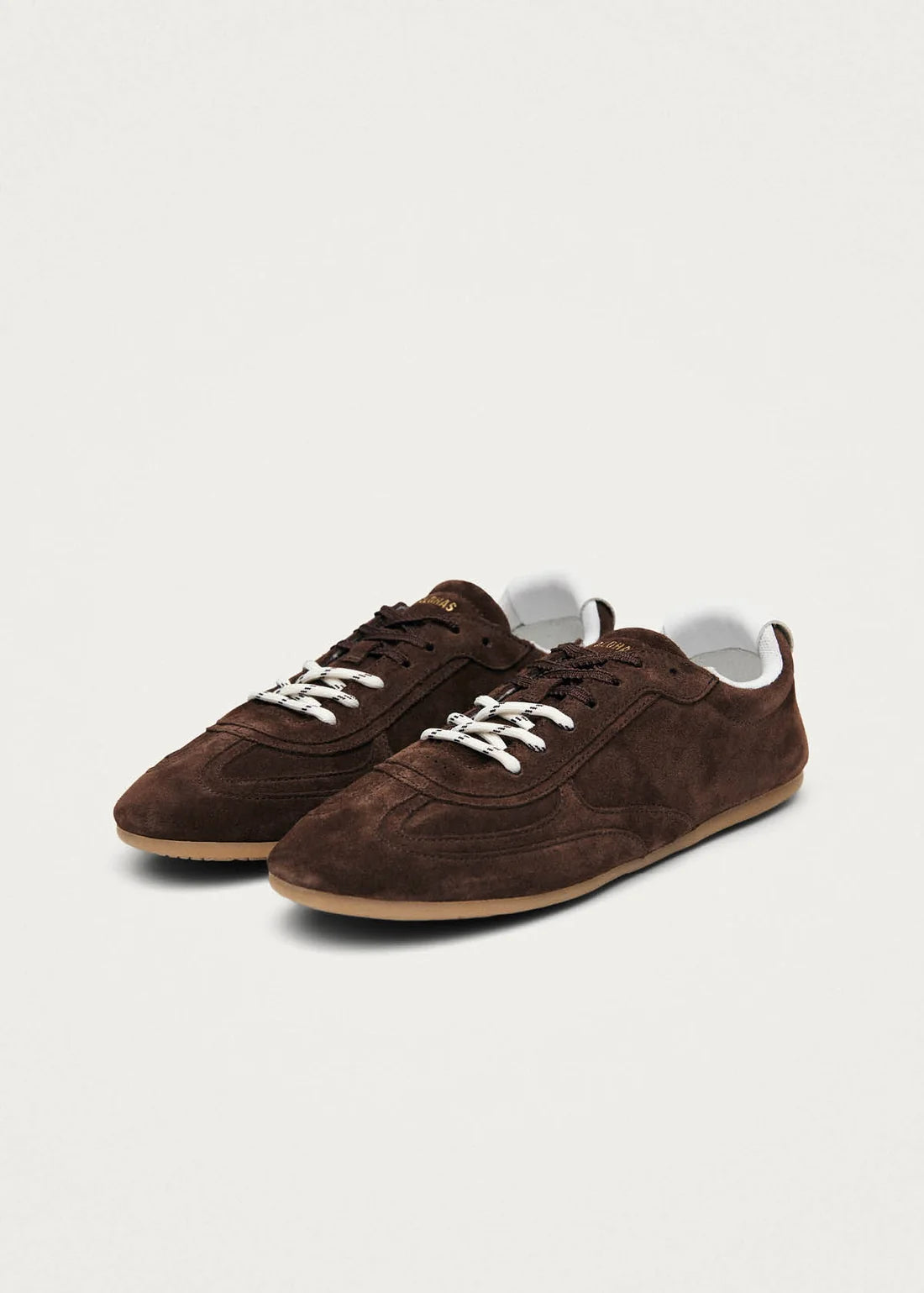 tenisky TB. 24 suede chocolate brown leather