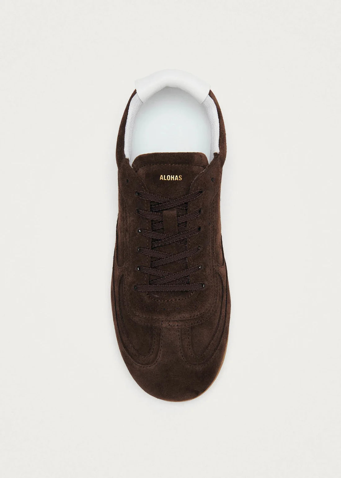 tenisky TB. 24 suede chocolate brown leather