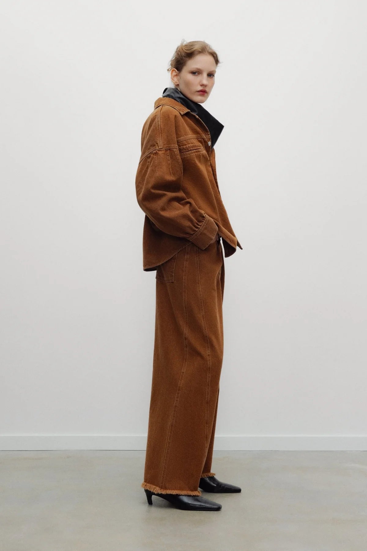 kalhoty denim extra wide hazel