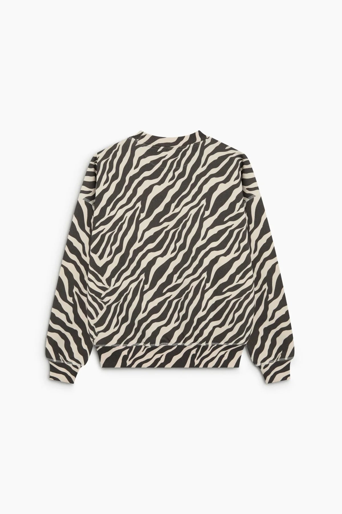 mikina logo zebra print