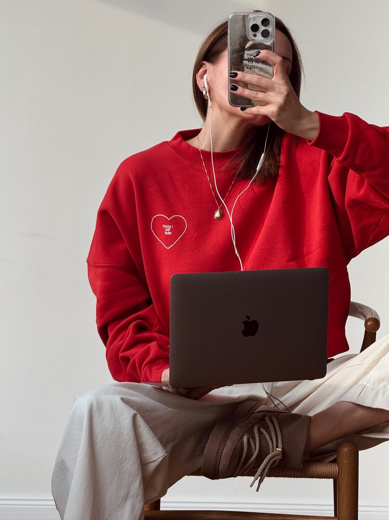 mikina keep U Here Sweatshirt