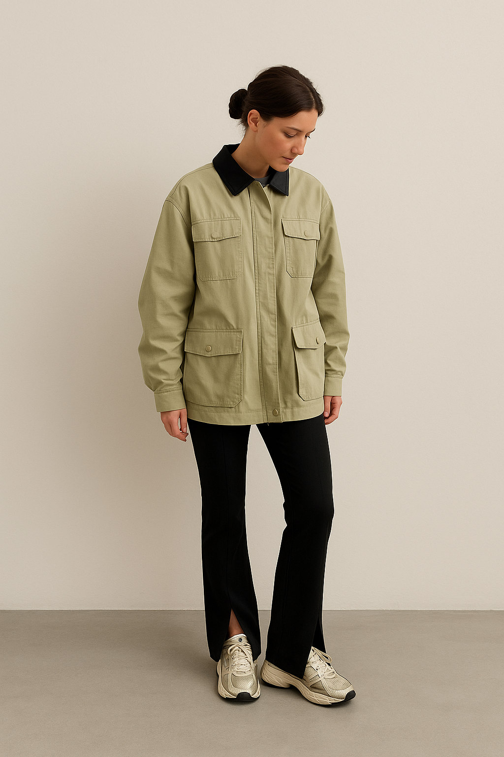 bunda workwear - washed sage