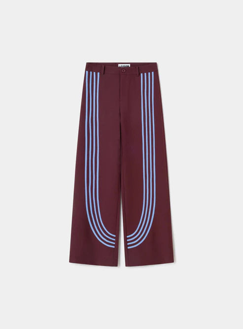 Zion burgundy pants