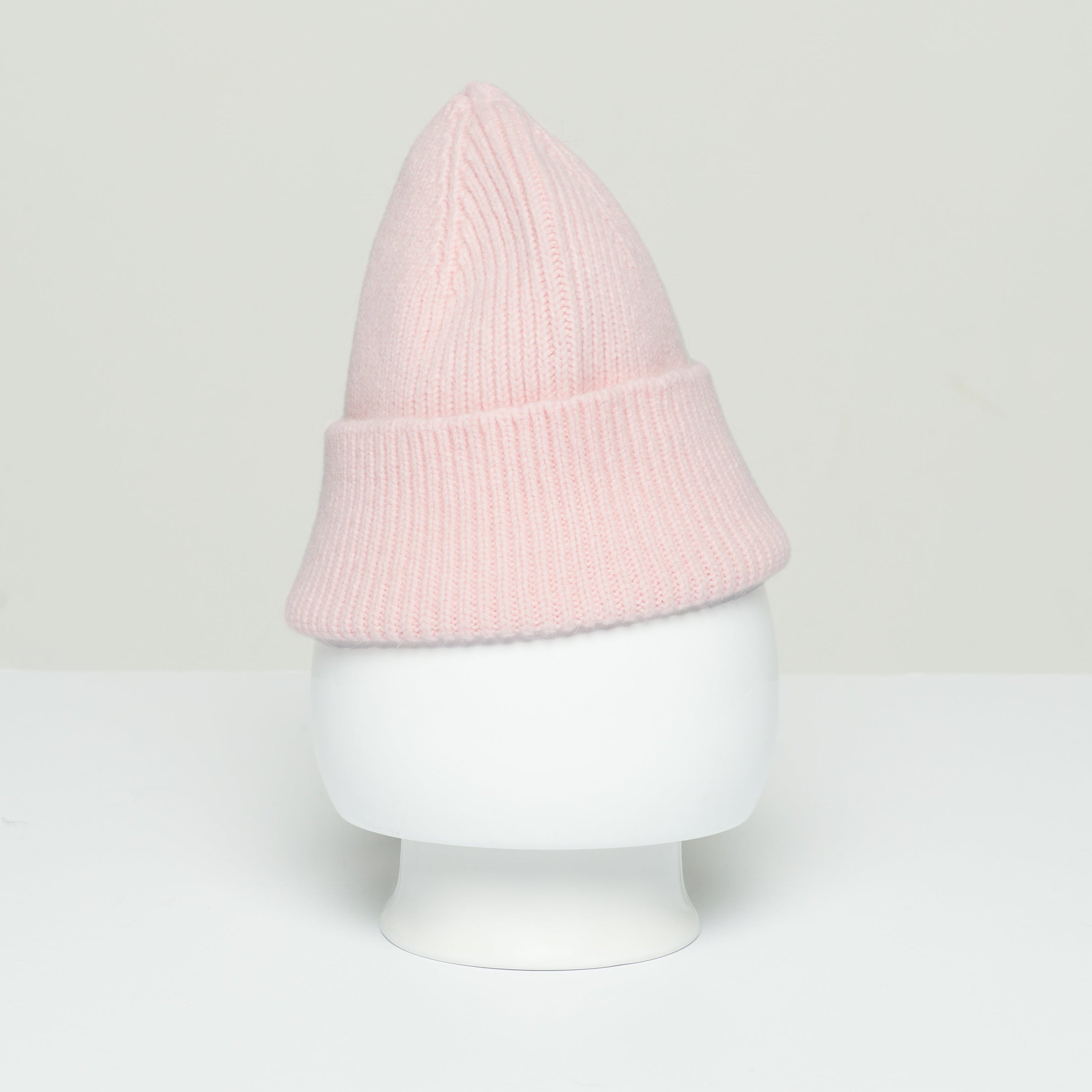 lamb wool beanie blush