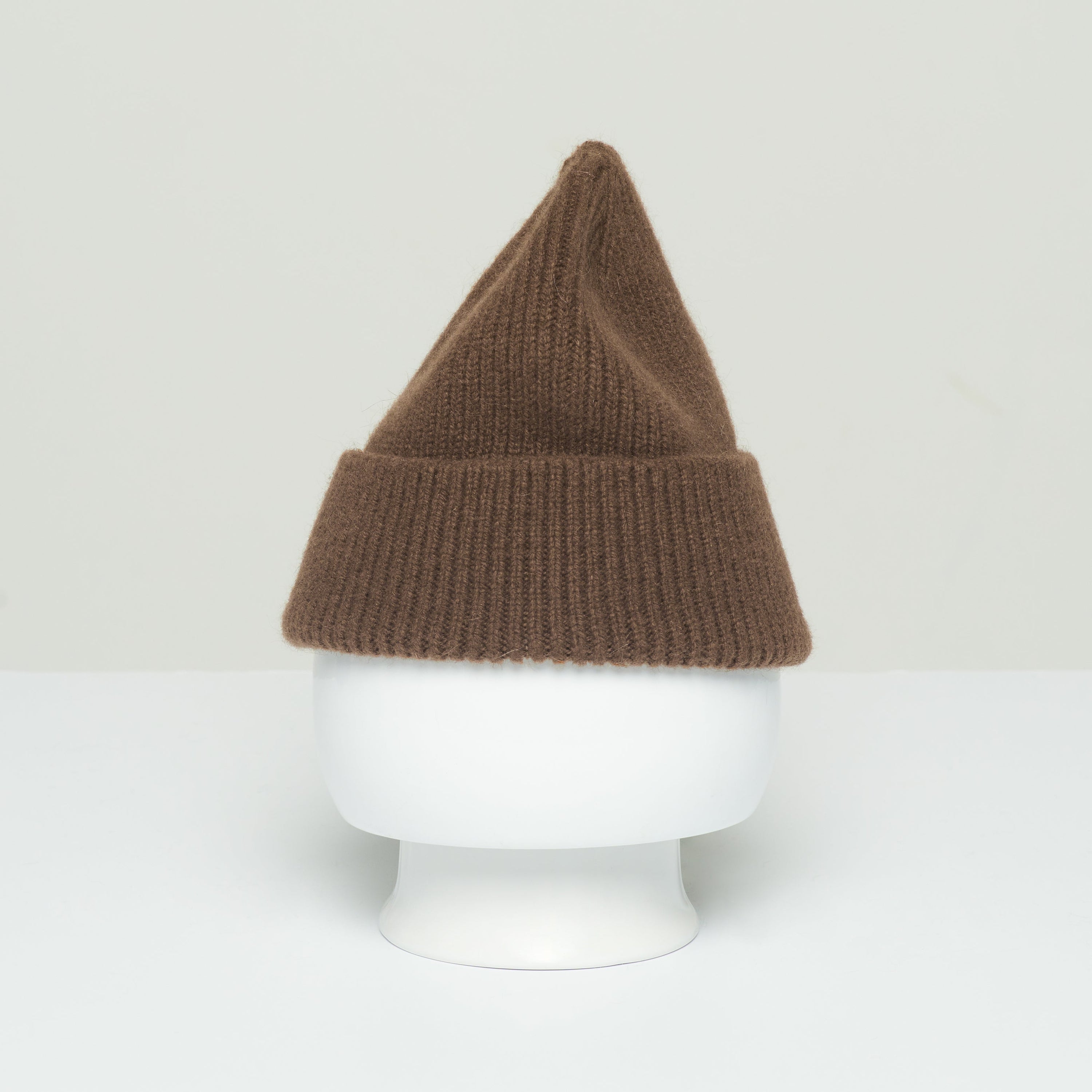 walnut lambswool beanie 